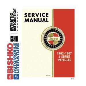  1962 1967 JEEP J SERIES GLADIATOR Service Manual CD 