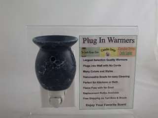 Plug In Warmer Blue Marble Detachable Base 531 works with Scentsy 