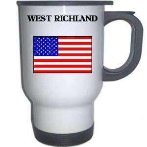  US Flag   West Richland, Washington (WA) White Stainless 