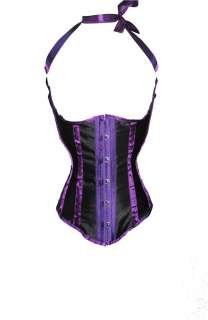   pieces 1 corset and 1 g stirng size s m l xl xxl red and purple si ze