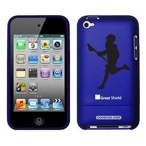  Lacrosse Player 1 on iPod Touch 4g Greatshield Case 