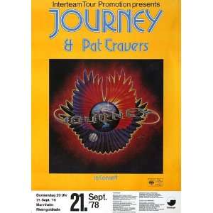  Journey   Infinity 1978   CONCERT   POSTER from GERMANY 