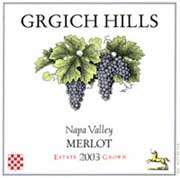 Grgich Hills Merlot 2003 