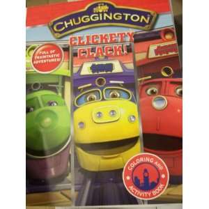 Chuggington Coloring and Activity Book ~ Clackety Clack  Toys 