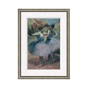  Dancers In Violet Framed Giclee Print