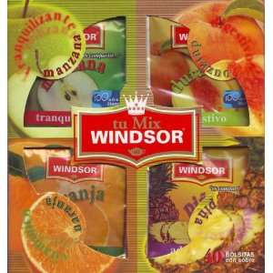 Windsor Natural Fruit Tea Mix Pineapple, Orange, Apple, Peach 40ct.