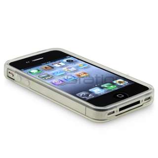 7x Anti Slip Rubber Gel Case for iPhone 4G 4th Gen  