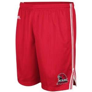  Miami University Redhawks adidas Red Lacrosse Short 