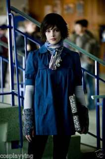 Replica Twilight New Moon Alice Blue Smock Coat Costume  