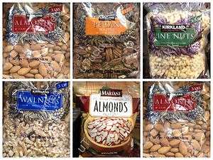 Pine Nuts Almond Sliced Whole Walnut Pecan Halves Choose 1 Bag  