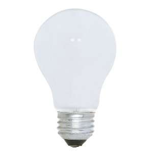  Satco S4013 120V 100 Watt A19 Medium Base Light Bulb 
