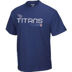  Reebok Tennessee Titans Sideline Tacon Short Sleeve T 