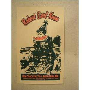 Robert Earl Keen Silk Screen Poster 