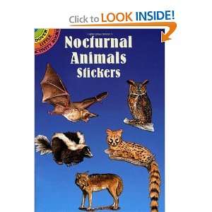  Nocturnal Animals Stickers (Dover Little Activity Books 