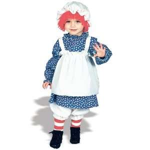  Lets Party By BuySeasons Raggedy Ann Toddler Costume / White 