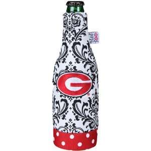  NCAA Georgia Bulldogs 12oz. White Wallpaper Canvas Bottle 