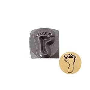  Right Foot Metal Stamp 6mm Supplys Arts, Crafts & Sewing
