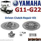 yamaha g11 g22 1993 up golf cart driven clutch repair