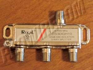   coaxial TV F cable splitter RG6 RG59 HDTV digital best quality  
