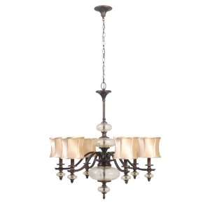 World Import Designs 8546 56 Chambord 6 Light Chandeliers in Weathered 