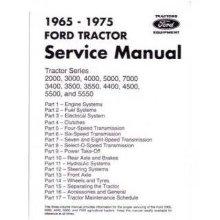   1960 FORD TRACTOR 2000 3000 4000 5000 Owners Manual 