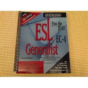 ESL Generalist 2nd Edt EC 4 #104 Joe Kortz  Books