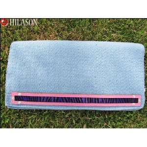 Hilason Western Saddle Pad Blanket Synthetic Fleece Base  