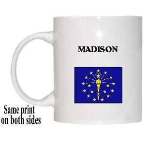  US State Flag   MADISON, Indiana (IN) Mug 