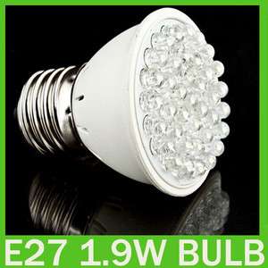   38 LED 1.9W E27 Energy Saver Bulb Lamp 220V Lighting Home Power  