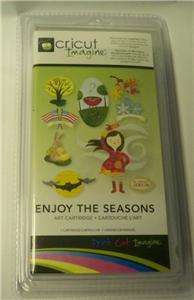 NEW Enjoy the Seasons Imagine Cricut Cartridge NIB provo craft Brand 