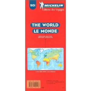  Michelin The World Map No. 901, 12e (9782061002193 