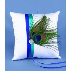  Peacock Plume Pillow