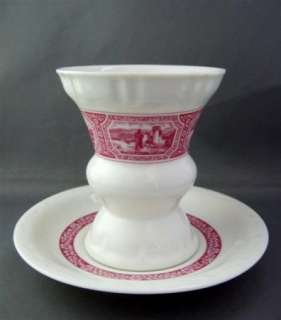 Vtg Villeroy & Boch Heinrich Porcelain Rudesheimer Cup & Saucer 