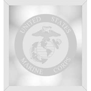  United States Marine Corp Beveled Wall Mirror Sports 