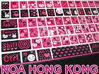 Cute Colorful Korean English Desktop Laptop Keyboard Sticker XJ