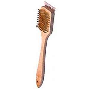 Grill Brush Grill Brush 12 Dlx Wood Hndle (3 Pack)  