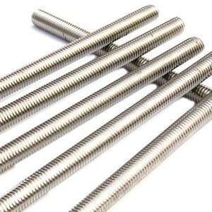 304 Stainless Steel Threaded Rod   1/2 13 x 36  