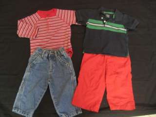   BABY BOY 12 18 18 MONTHS SPRING SUMMER CLOTHES LOT~NAME BRANDS  
