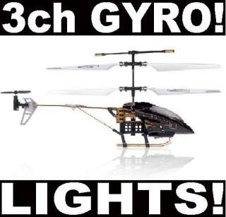 CH Mini RC Helicopter W/ Gyro and Flashing Lights 6  