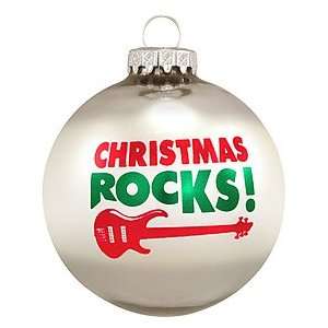 Christmas Rocks Glass Ornament