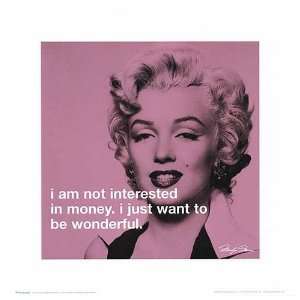  Monroe, Marilyn Movie Poster, 16 x 16