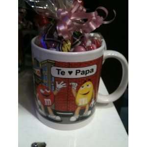  M&Ms Te Love Papa Mug with Candy