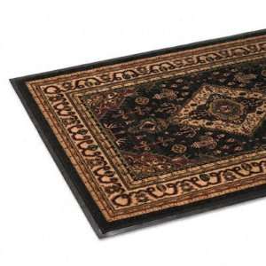  Crown Woven Oriental Rug Look Floor Mat CWNOL4867BK
