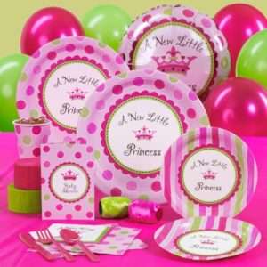 New Little Princess Baby Shower Deluxe Party Pack  