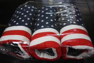 NEW AMERICAN FLAG GOLF HEADCOVER INCLUDES 3 DRIVER HEADCOVER  