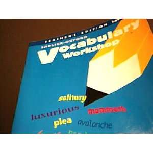 Vocabulary Workshop, Level Blue Jerome Shostak 9780821504154  