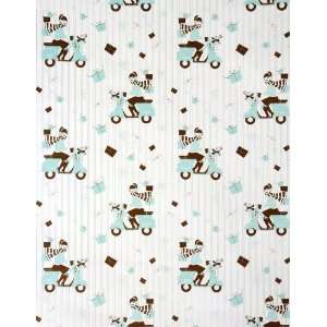   lucky vespa girl designer holiday gift wrap paper limited edition
