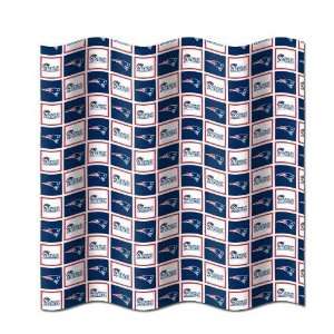  New England Patriots Fabric Shower Curtain (72x72 