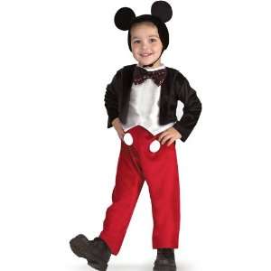  Mickey Mouse Deluxe Costume Child Toddler 3T 4T Toys 