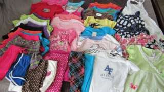 HUGE 35+ LOT GIRLS SPRING/SUMMER CLOTHES size 7/8 and 10/12  